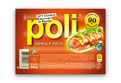 BiH Poli family packHrenovka 520g