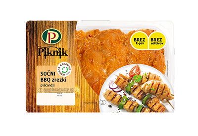 Piknik socni BBQ piscancji zrezki