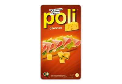 POLI Cheese slice cut