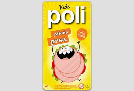 POLI kids pileca prsa narezak 100g