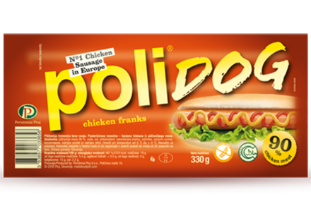 Poli DOG Hrenovka 330g SI 655x655 pxl